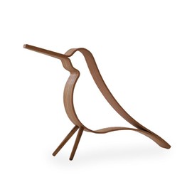 Cooee Design - Woody Bird - Sculpture - Bird - Oak Wood Veneer - Dimensions (L x W x H): 31 x 6.5 x 20 cm