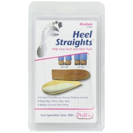 Pedifix Heel Straights, Medium, 1 Pair Per Pack