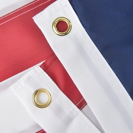 6x10 American Flag Outdoor Heavy Duty, US Flag 6x10 ft, USA Flag with Embroidered Stars and Sewn Stripes Brass Grommets