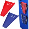 WORKPRO 2-Pack 12-Piece Magnetic Wrench Holder Set SAE&Metric Wrench Organizer