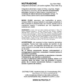 NUTRABONE - Bone Health Tea – Includes Rose Hip, Ginkgo Biloba and Yucca - For Bone Strength and Support - 20 Enveloped Tea Bags - by Nutra Tea - Herbal Tea