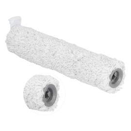 Sweeper Rolling Brush Replacement Main Brush Soft Microfiber Cleaning Brush for Bissell CrossWave Cordless Max Series 2554 2590 2593 2596 ABS and Fiber Material