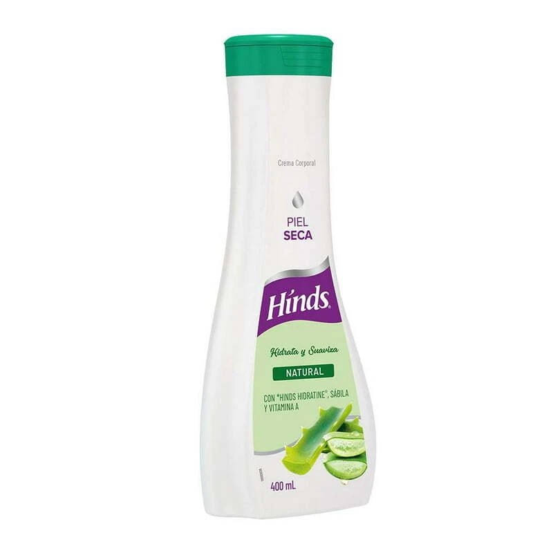 Hinds Lotion Natural Con Hidratine y Vitamina A, 13.5oz (400ml)