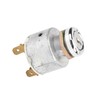 Universal Ignition Switch Lock Cylinder with Keys Aluminum Alloy Replacement