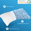 SUPA MODERN Cooling Bed Pillows for Sleeping 1 Pack Shredded