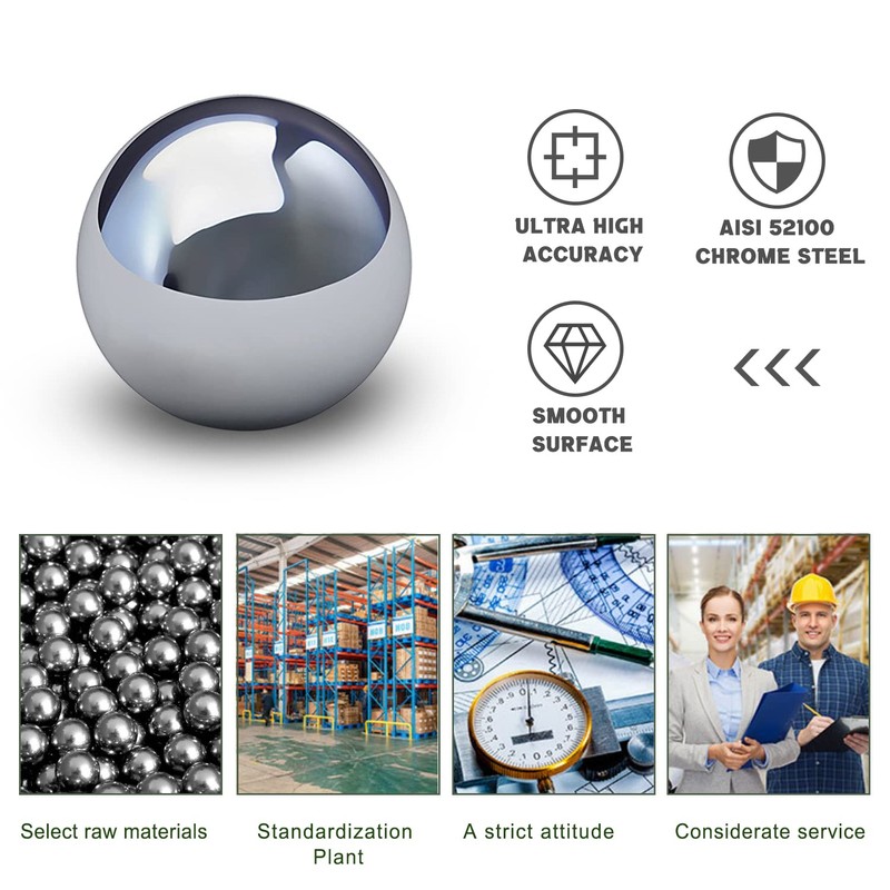 3" (76.2mm) Ball Bearing Solid Steel Balls Precision Balls