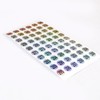 Rainbow gradient number stickers 1P 121-180 8ea