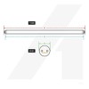 2 Pack Bundle 8w T5 300mm 12" Fluorescent Tubes Cool