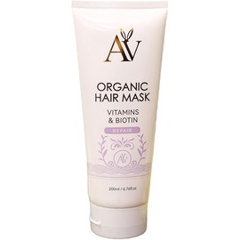 AV Organic Hair Mask with Vitamins & Biotin, Repair Treatment, 6.76 fl oz