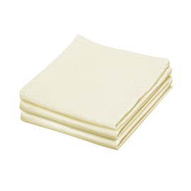 Flour Sack Towels | Tea Towel for Crafts| Kitchen Dish Cotton Blank Towel for Embroidery| Baking Bread Proofing Linen Cover| Thick Absorbent Quick Dry |3 Pack 28"x28" Natural