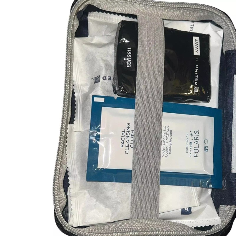 United Airlines Away Polaris Business Class Amenity Kit Toiletries Skincare
