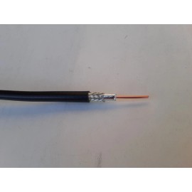 US MADE SMA plug to SMA plug coax cable LMR-240 (LSR-240) 25 FT (50 ohm )