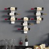 J JACKCUBE DESIGN Wall Mount Wine Rack Organizer for 9