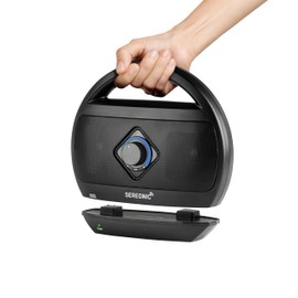 Portable Wireless TV Speakers - Ideal for TV Watching Without The Blaring Volume - Wireless Speakers Designed for Hard of Hearing, Elderly, and Seniors