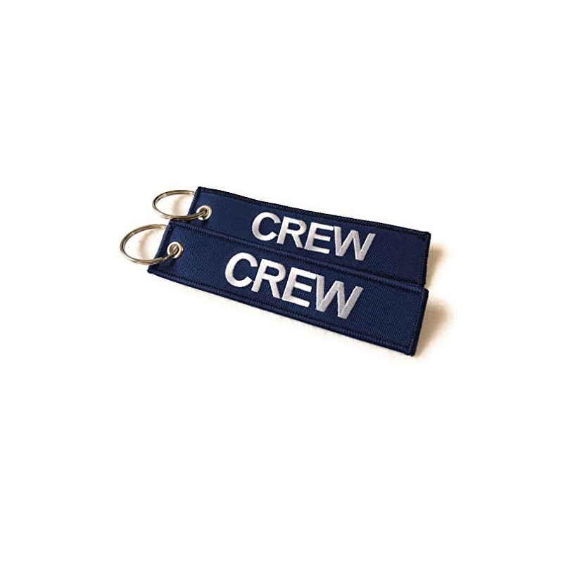 Crew Luggage Tag - Navy/White - Set of 2 -