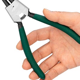 Colcolo 4Pcs Snap Ring Pliers Set Lock Ring Tools Spring Loaded Internal External 7 inch Heavy Duty Multifunctional Circlip Pliers