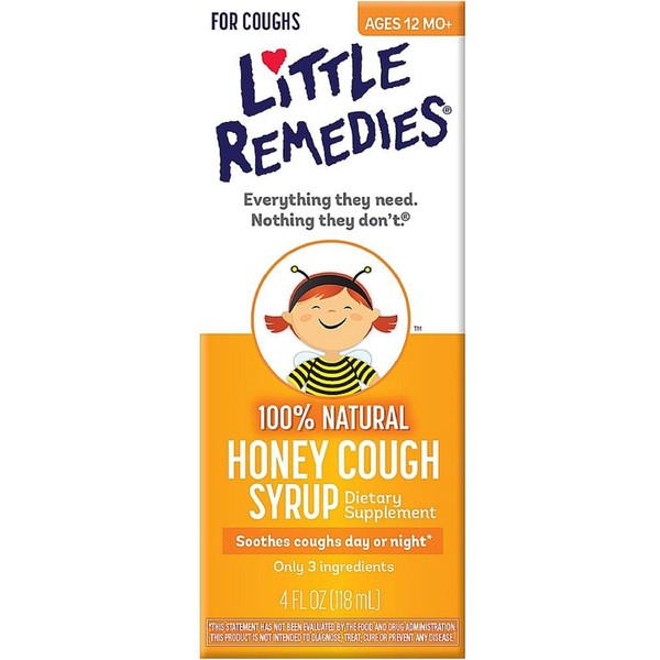 Little Rem Honey Cough Sy Size 4z Little Remedies Natural Honey Cough Syrup 4z