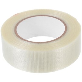 Cinta De Fibra De Vidrio Transparente De Alta Adhesión, 40 Mm x 50 M, Resistente Al Calor y Uso Industrial, Adecuado Para Reparación, Fijación y Sellado En Construcción y Embalaje
