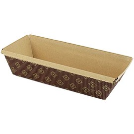 NOVACART USA Novacart Loaf Pan 7x3x2 Ppr Brn Gold, 300 CT