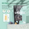 SNZOZE 30 Pairs Ultra Soft Foam Ear Plugs, Perfect for