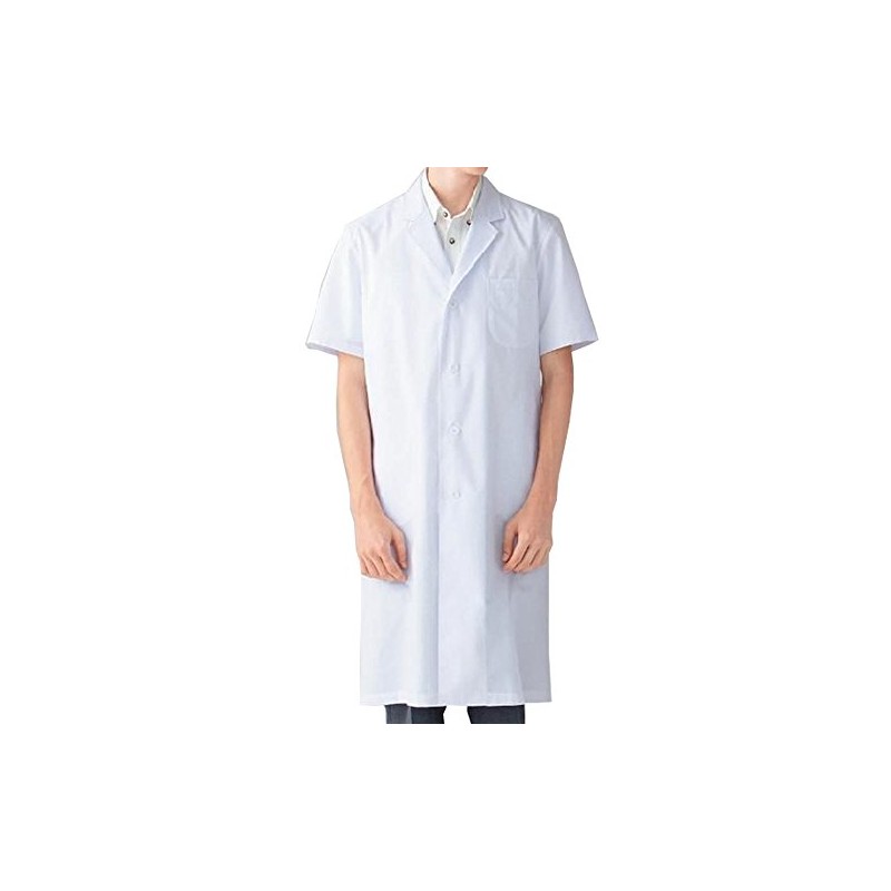 AP-RON 112-30 Men's Short Sleeve Exam Clothes, white