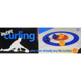 Instant Curling Game Travel Game Curling Shuffleboard