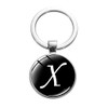 [TOMOTHY] Initial Key Chain Initial Charm Bag Charm Alphabet, x