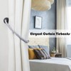 Porlau Strong Magnetic Curtain Tiebacks Grey 6 Pack Decorative Tie