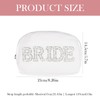 1 Pcs Bride Bag, Elegant Pearl Letter Bride to Be