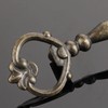 dophee 6 Pack Key Shape Pull Handles, Retro Antique Bronze