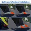 FLITURE Tractor Bucket Protector: Snow Removal Bucket Protector 2pcs Steel