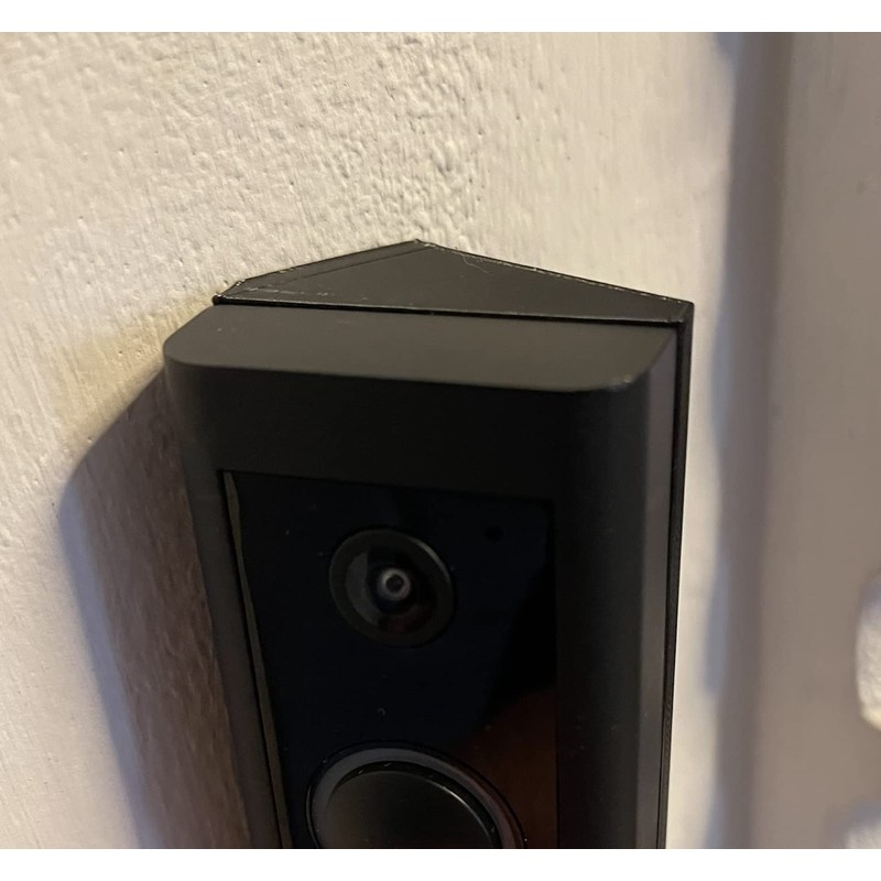 Gestech 60 Degree Corner Mount Wedge Compatible with Video Doorbell