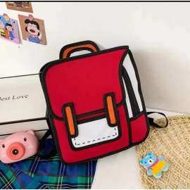3D Cartoon Backpacks For Kids And Adults