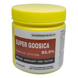 Anestesia Súper Goosica Crema Previa De Tatuaje 92.5% 500g