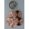 Copper (Cu) 24.26mm Metal Disc 99.9% Pure for Collection or