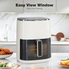 Simple Deluxe Air Fryer 1700W 6.34Qt with Digital Display Timer