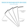 Bivethoi 20 PCS 2.5mm Allen Wrench L-Shaped Hex Key Wrench,