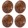 4Pcs Piano Foot Pads Upright Piano Caster Cup ABS Casters