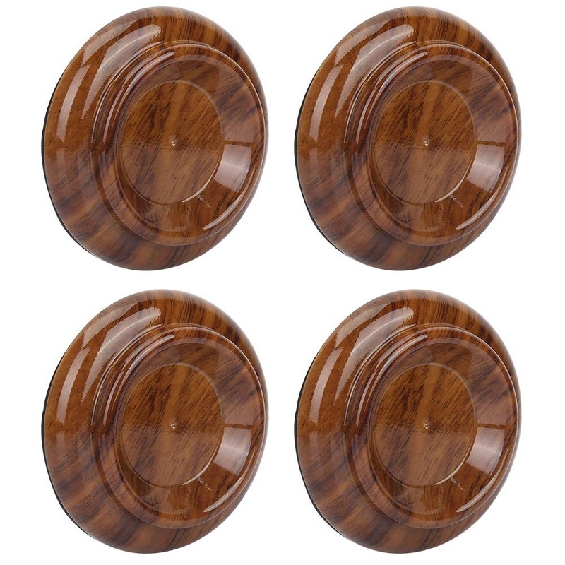 4Pcs Piano Foot Pads Upright Piano Caster Cup ABS Casters