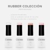 Set 4 tonos Rubber Base Esmalte en Gel para Aplicación