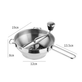 Stainless Steel Jam Machine Jam Making Tool Manual Food Blenders Fruit and Vegetable Kitchen Tools Stainless Steel Food Ricer