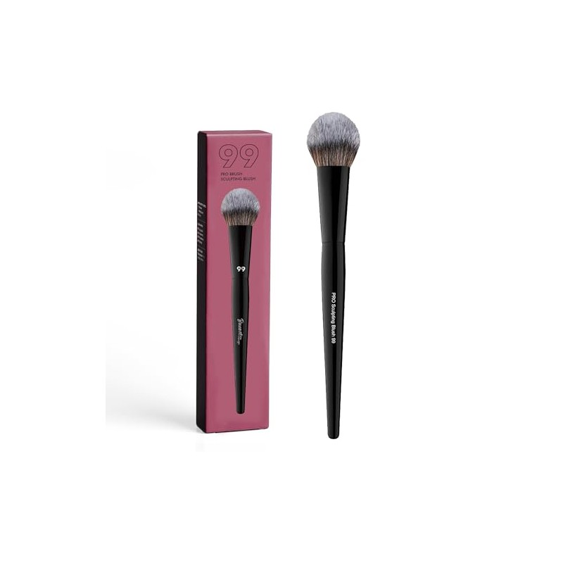 99 Pro Sculpting Blush Brush, Spade Head Design, Soft Dense