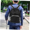 Kisangel Foldable Backpack Collapsible Travel Shoulder Bag for Hiking Camping