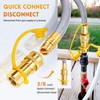 GasSaf 15FT 3/8" ID Natural Gas Hose, Natural Gas Grill