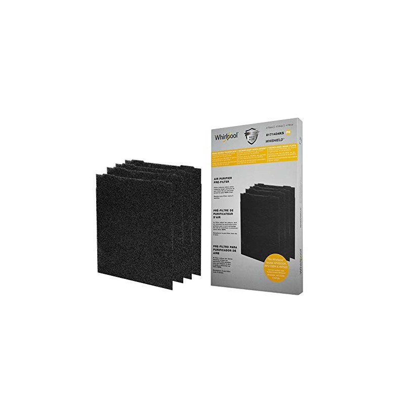 Whirlpool 8171434KS Genuine Charcoal Pre-Filter - Whishield Anti-Microbial Activated Replacement