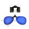 Hifot Sunglasses Attachment Clip On Sunglasses Pack of 2, Flip