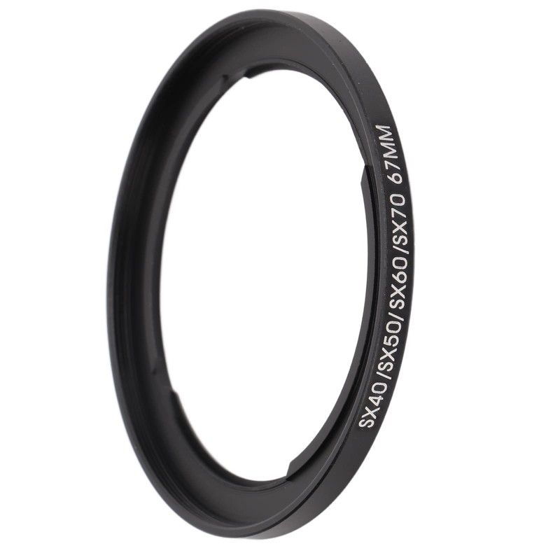VBESTLIFE 67mm UV Filter Filter Ring Lens Cap Set for