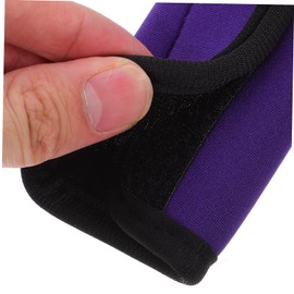 BESPORTBLE 2pcs Barbell Pad Hip Thrust Nonskid Protective Cover Polyester Grip Pads for Sports Accessories