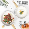 GiPP Ceramic Nonstick Frying Pan with Lid - 12" Healthy