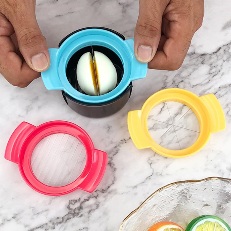 CENPEK 3 in 1 Egg Separator for Hard Boiled Eggs,